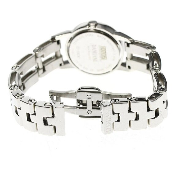 Damiani D side DS006ACAJ 5P diamond Silver Dial Quartz Ladies Watch_785053 - Picture 6 of 6